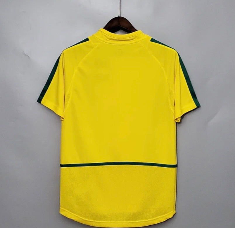 2002 Brazil Home Shirt