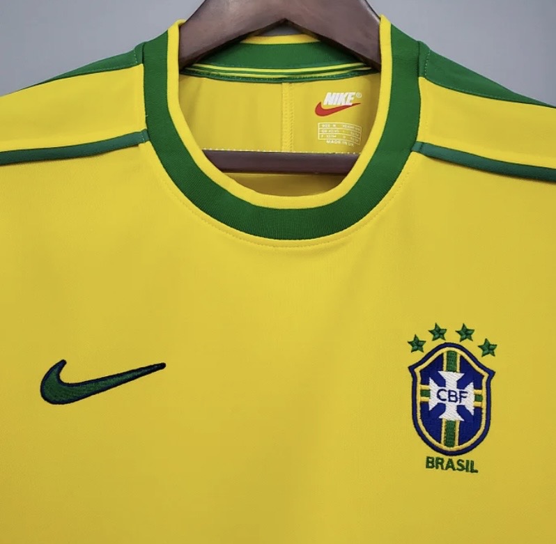 1998 Brazil Home Shirt