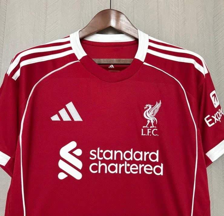 25/26 Liverpool Football Club Home Shirt